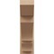 Ekena Millwork 8-in W x 26-in D x 26-in H Balboa Slat Rough Cedar Woodgrain TimberThane Outlooker, Primed Tan OUTUR080X26X26BOA24RCPR - alternate 6